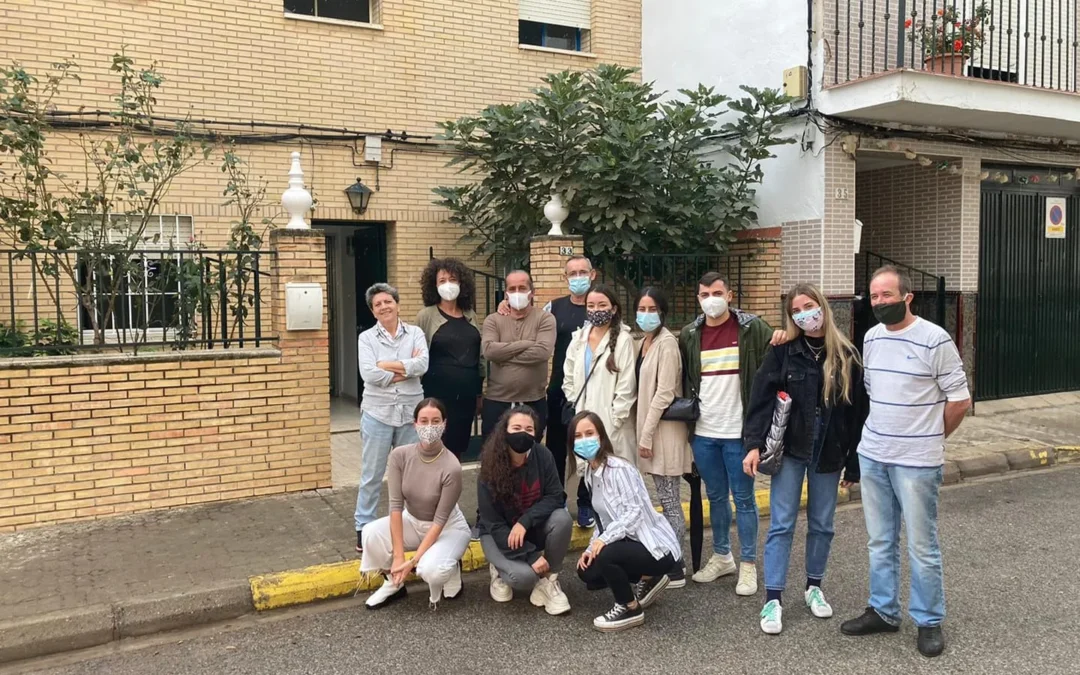 Recibimos la visita de un grupo de alumnos de alumnos de la Pablo de Olavide