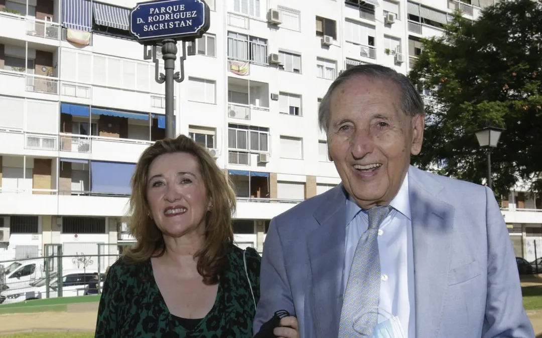 El ilustre socio de Zaqueo, Jaime Rodríguez Sacristán, ya cuenta con un parque infantil con su nombre en el callejero de la ciudad de Sevilla